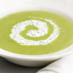 Свежий суп из спаржи