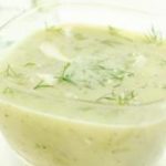 Холодный огуречно-укропный суп