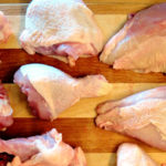 Разделанная курица