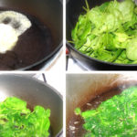 Вареный шпинат