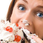 Девушка сладкоежка