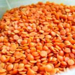 Чечевица в тарелке