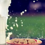 Стакан молока взрывается как вулкан