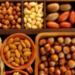 Разные виды орехов