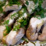 Отварной осетр